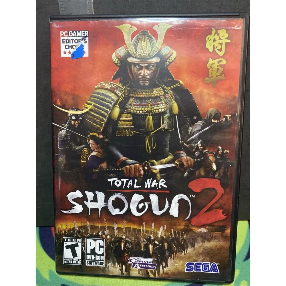 Sega - Total War: Shogun 2 Limited Edition (2011) PC Game CIB - 2 Discs